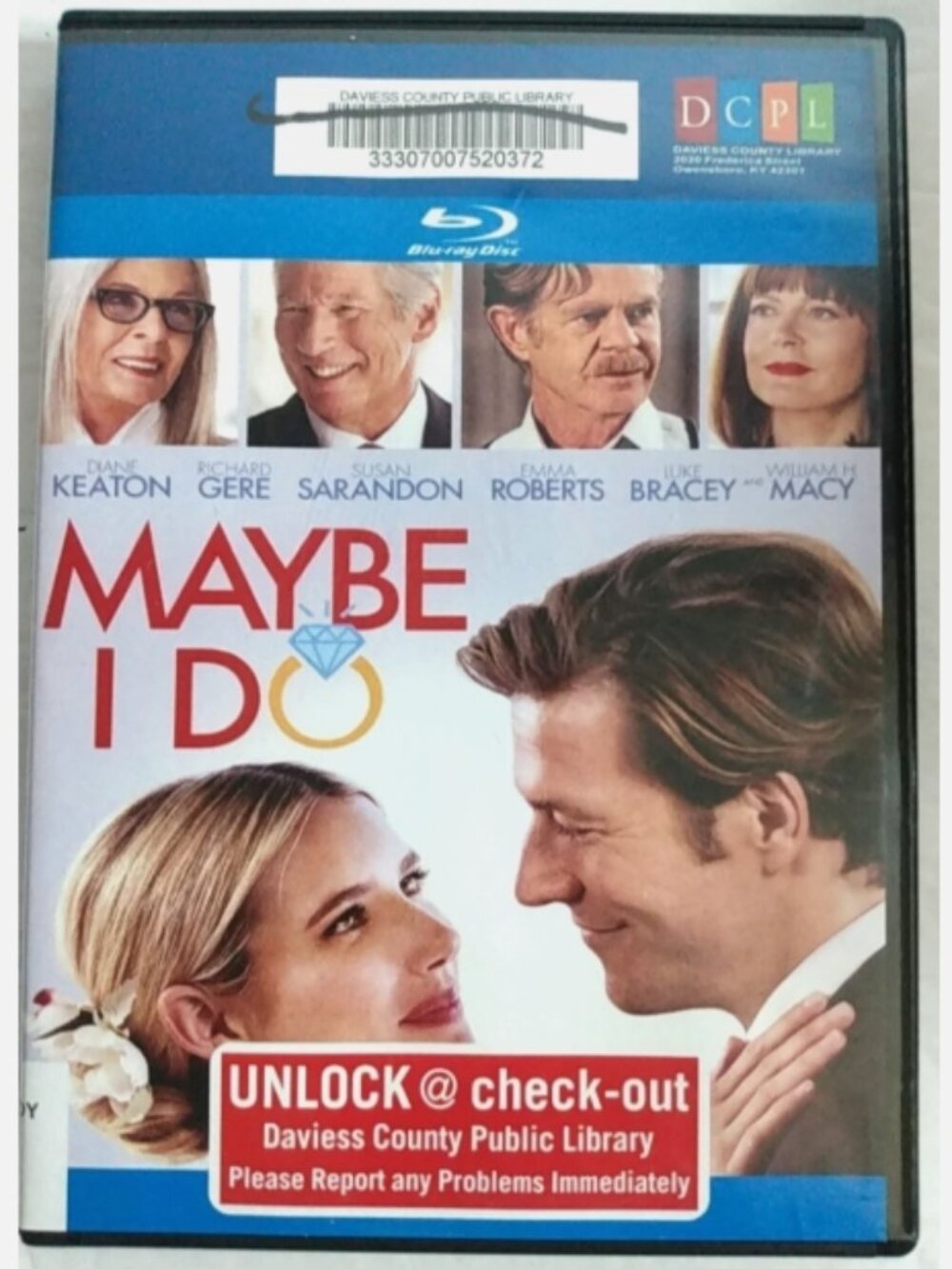 Maybe I Do (Blu-ray 2023) EX LIBRARY Romantic Comedy William H Macy Richard Gere